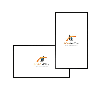 Digital Signage-Monitor für die Wand